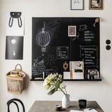 SÄVSTA Memo board, black, 50x70 cm