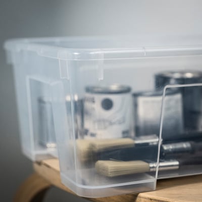 SAMLA Box, transparent, 39x28x14 cm/11 l