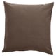 SANELA Cushion cover, grey/brown, 50x50 cm