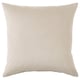 SANELA Cushion cover, light beige, 50x50 cm