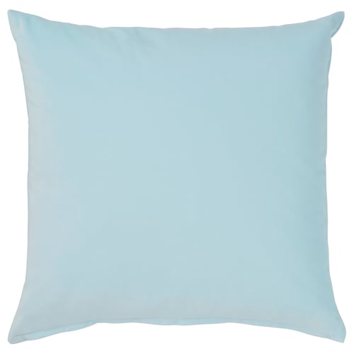SANELA Cushion cover, light blue, 50x50 cm
