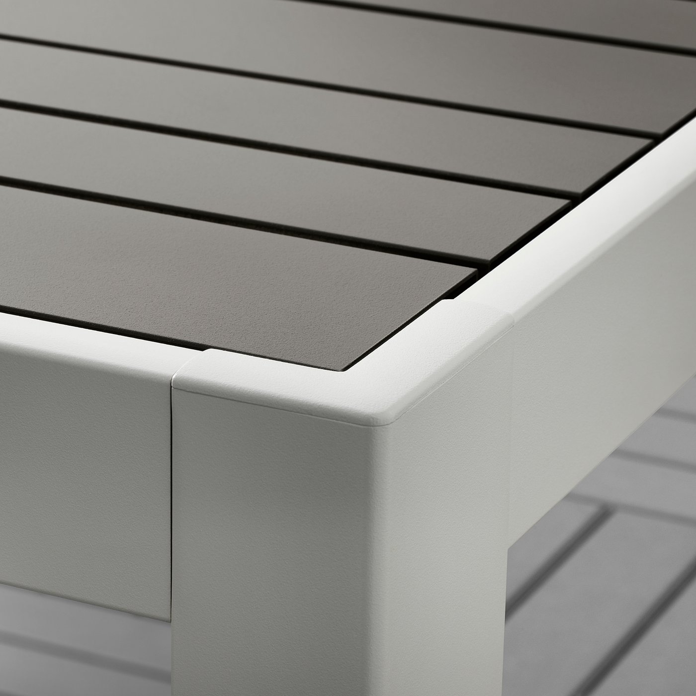 Sjalland Bar Table Outdoor Dark Grey Light Grey Ikea
