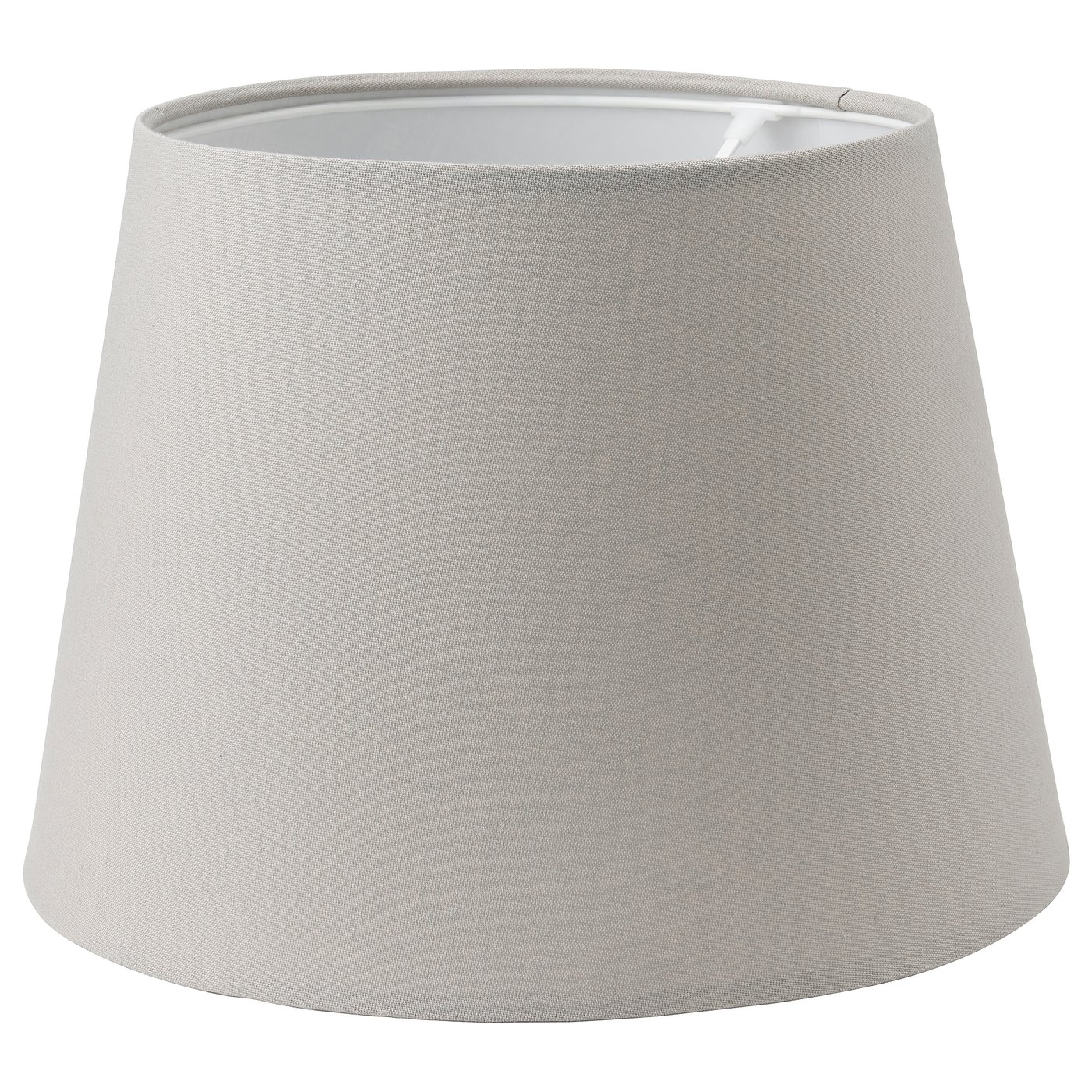 SKOTTORP Lamp shade, light grey, 33 cm 