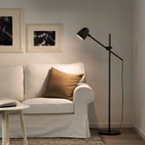 SKURUP Floor/reading lamp, black