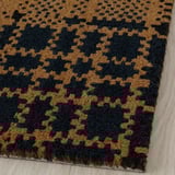 SLIPRAR Door mat, blue/dark blue, 60x90 cm