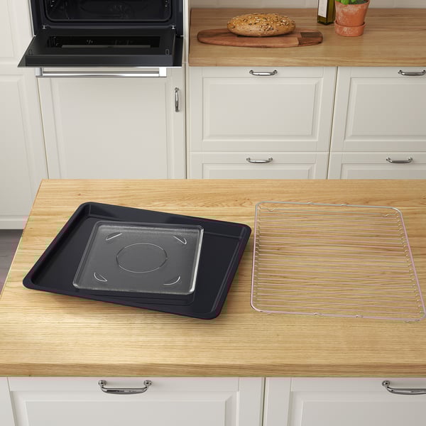 SMAKSAK Microwave combi with forced air, stainless steel