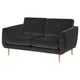 SMEDSTORP 2-seat sofa, Djuparp/dark grey birch
