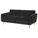 SMEDSTORP 3-seat sofa, Djuparp/dark grey birch