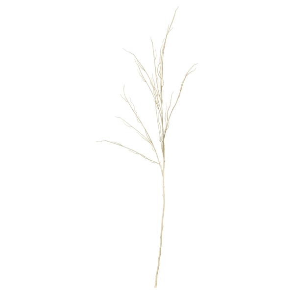 SMYCKA Artificial twig, white, 160 cm
