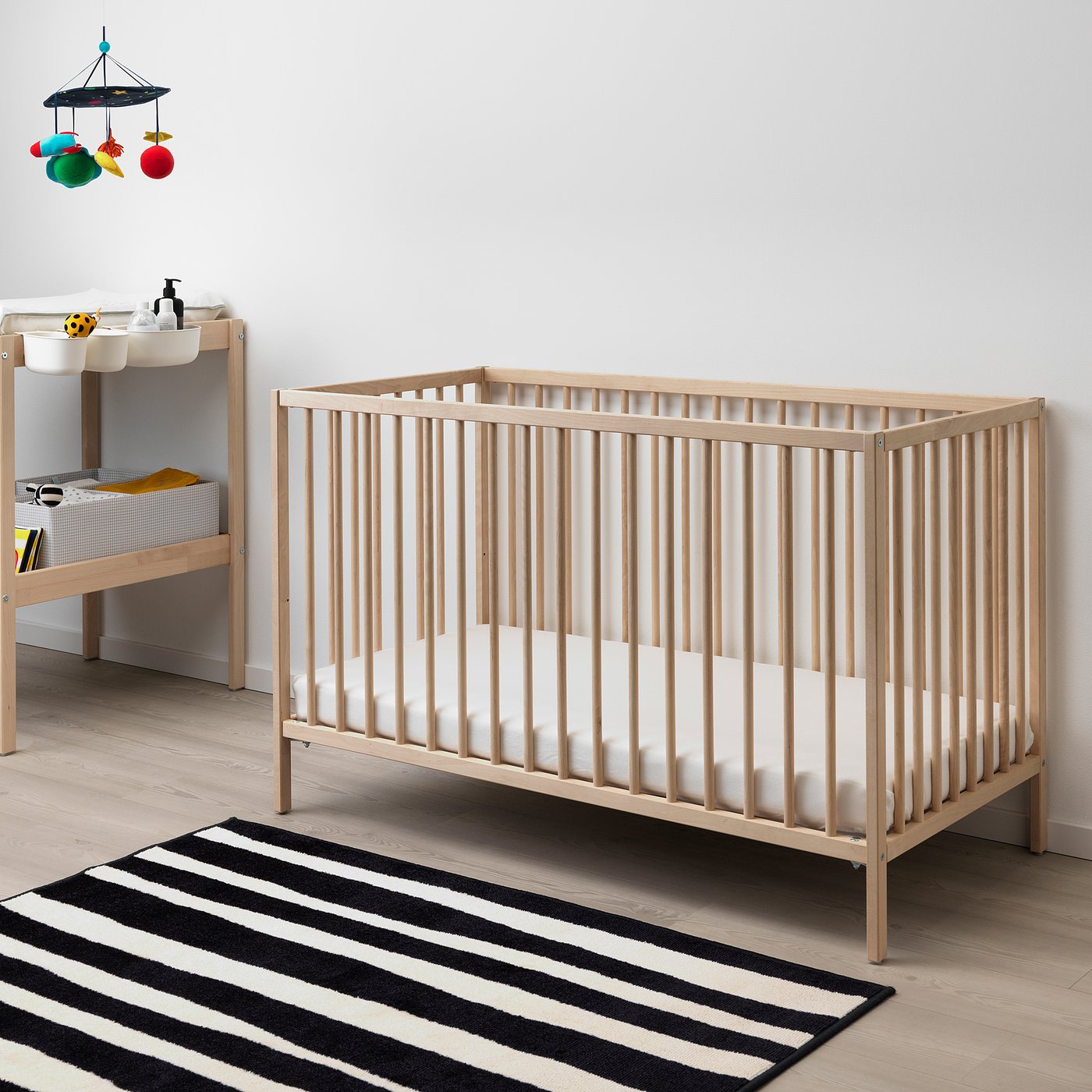 ikea wooden cot
