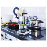 SNITSIG 7-piece cookware set, stainless steel