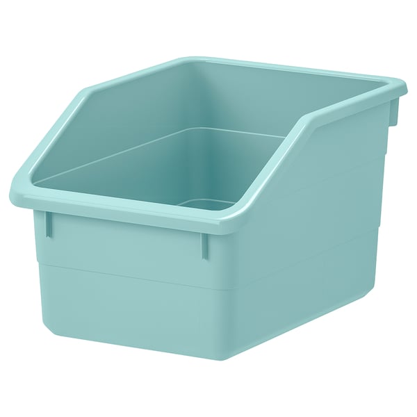SOCKERBIT Storage box, light blue, 19x26x15 cm