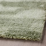 SÖNDERÖD Rug, high pile, light grey-green, 170x240 cm