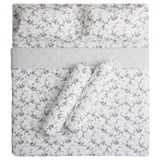 STENÖRT 6-piece bedlinen set, flower, Queen