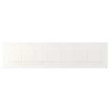 STENSUND Drawer front, white, 80x20 cm