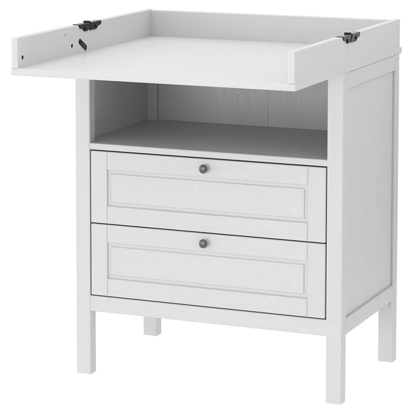 SUNDVIK changing table/chest of drawers, grey IKEA Malaysia