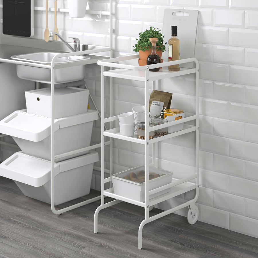 Kitchen islands Malaysia Kitchen trolley Metal and wooden IKEA