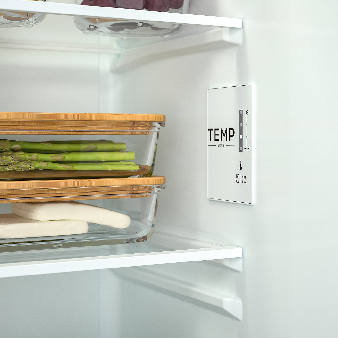 SUPERKALL Fridge/freezer - No Frost/white integrated 180/68 l — image 5