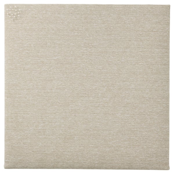 SVENSÅS Memo board with pins, beige, 60x60 cm