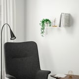 SVENSHULT Wall shelf, white, 60x20 cm