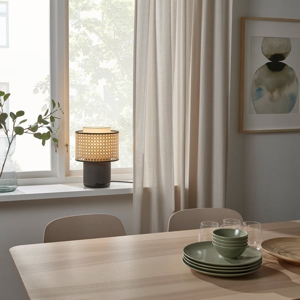 SYMFONISK Shade for speaker lamp base, bamboo IKEA