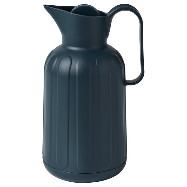 TAGGÖGA vacuum flask, blackblue, 1.6 l IKEA Malaysia