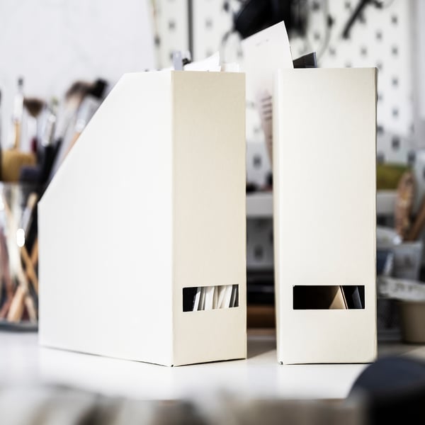 TJENA Magazine file, beige