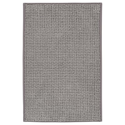TOFTBO Bath mat, grey-white/mélange, 40x60 cm