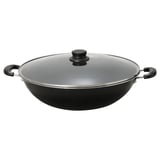 TOLERANT Wok with lid, non-stick coating, 40 cm