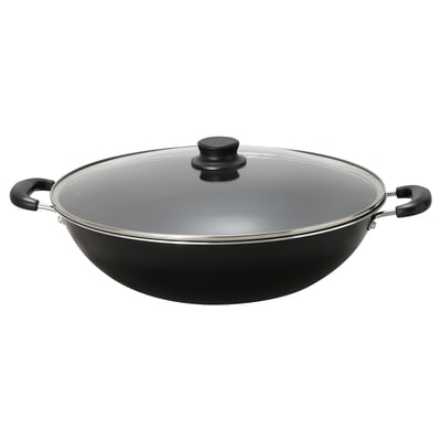 TOLERANT Wok with lid, non-stick coating, 40 cm