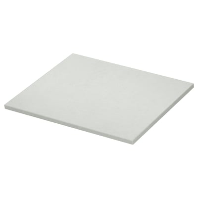 Ikea TOLKEN, light gray countertop, square, modern foil finish.