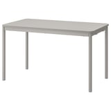 TOMMARYD / LÄKTARE Conference table and chairs, light grey light beige/white, 130x70 cm