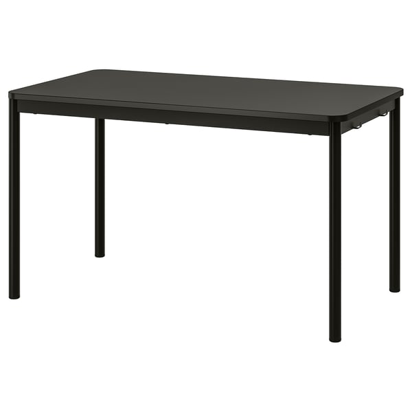 TOMMARYD Table, anthracite, 130x70 cm