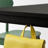 TOMMARYD Table, anthracite, 130x70 cm