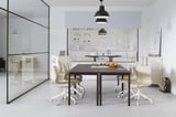 TOMMARYD Table, anthracite, 130x70 cm