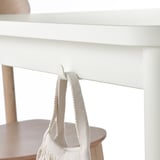 TOMMARYD Table, white, 130x70 cm