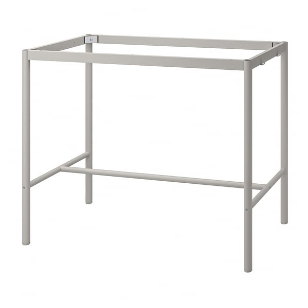 TOMMARYD Underframe, light grey, 127x67x102 cm