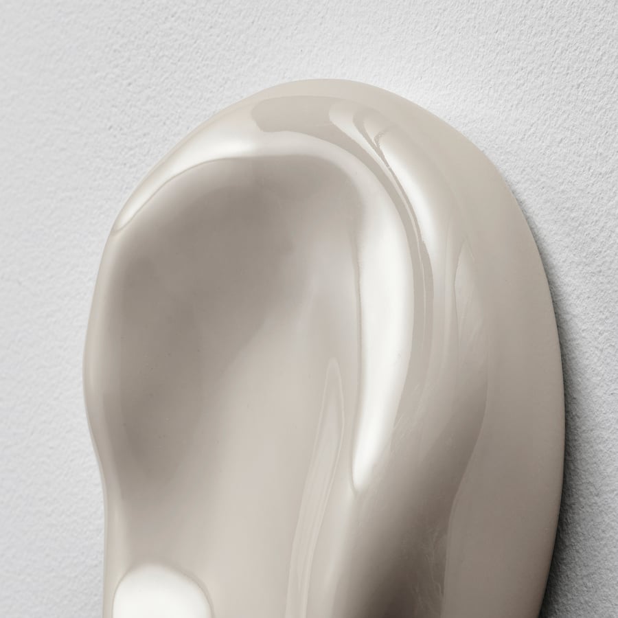 TRÄDGRÄNSEN wall decoration, set of 2, ceramic/stones beige IKEA Malaysia