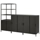 Option: TROTTEN Cabinet combination, anthracite, 240x180 cm