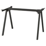 TROTTEN Underframe for table top, anthracite, 120x60x75 cm