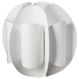 TRUBBNATE Pendant lamp shade, white, 38 cm
