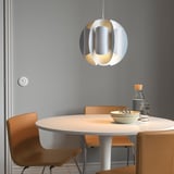 TRUBBNATE Pendant lamp shade, white, 38 cm