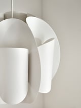 TRUBBNATE Pendant lamp shade, white, 38 cm