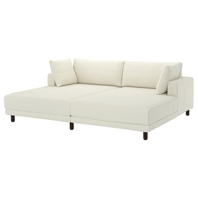 UPPÅKRA 3-seat modular sofa, with chaise longues/Axvall off-white