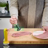 UPPFYLLD Tenderiser tool, set of 2, green/bright yellow