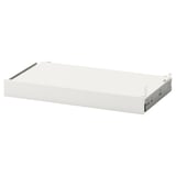 UTRUSTA Pull-out shelf, white, 60x37 cm