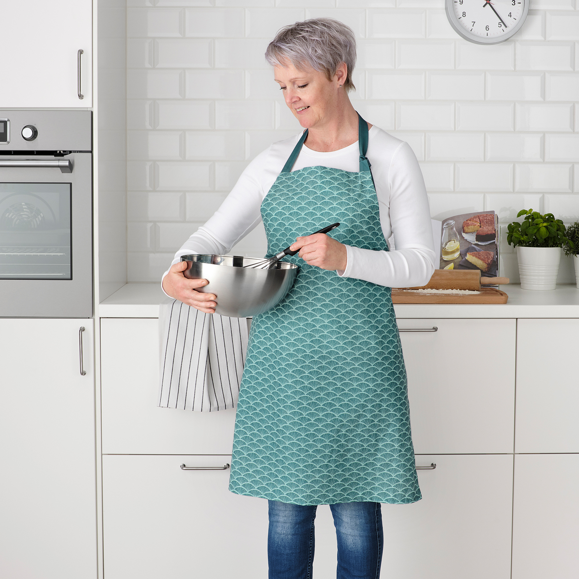 VÅRFINT Apron, patterned IKEA