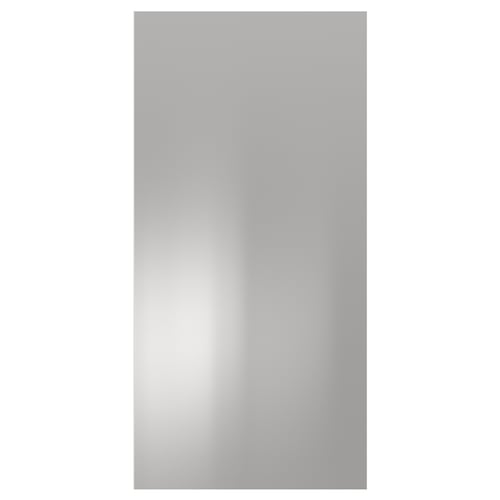 VÅRSTA stainless steel front panel, sleek and rectangular, industrial design.