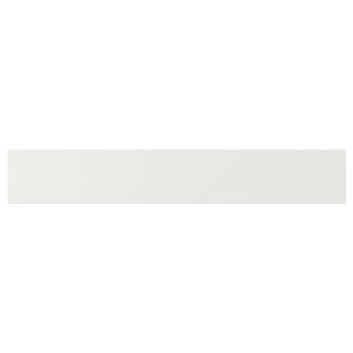 VEDDINGE white kitchen cabinet. Modern, rectangular, smooth design. 25-year guarantee.