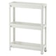 Option: VESKEN Trolley, white, 54x18x71 cm